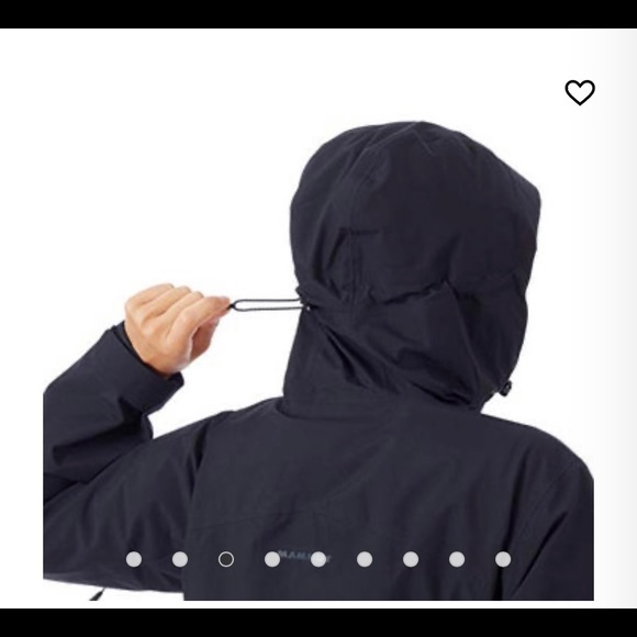 Mammut convey tour HS hooded rain jacket. - Picture 3 of 8